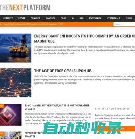 The Next Platform - The Next Platform