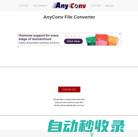 Free File Converter Online - AnyConv