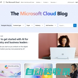 The Microsoft Cloud Blog