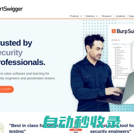 Web Application Security, Testing, & Scanning - PortSwigger