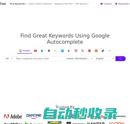 Keyword Tool ⚠️ Google Keyword Planner【Search FREE】