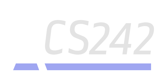 CS242 website